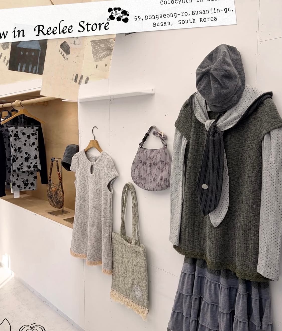 콜로신스 원피스 WEIRD DROP TOP DRESS LIGHT GRAY 상품이미지3