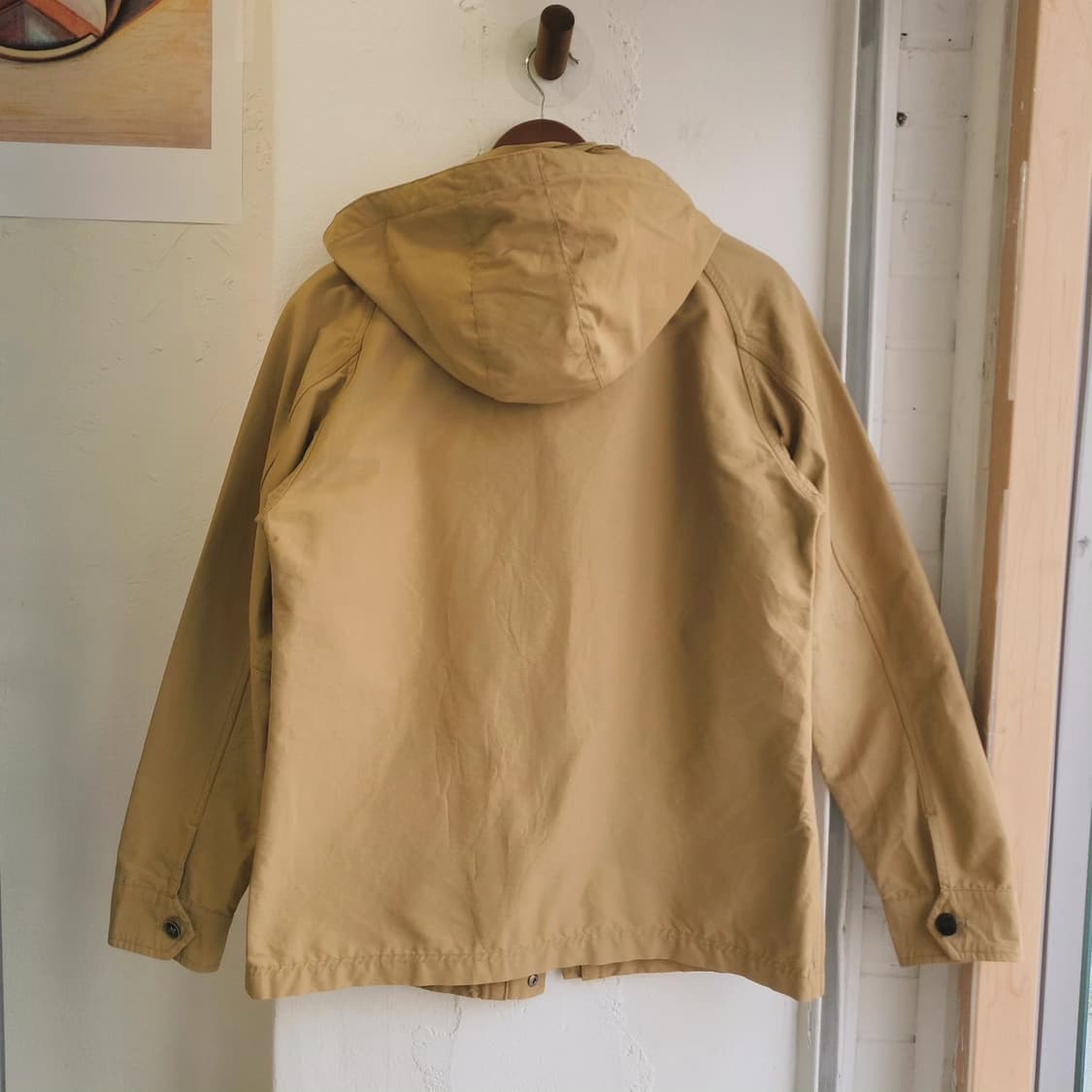 Male&co 머스터드베이지 윈드자켓 상품이미지7