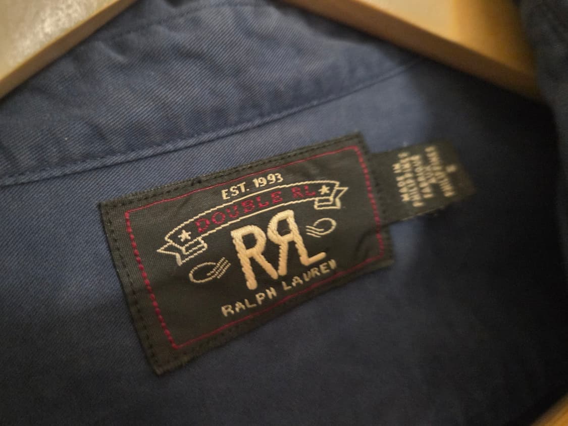 RRL 더블알엘 네이비 워크 셔츠 M 상품이미지3