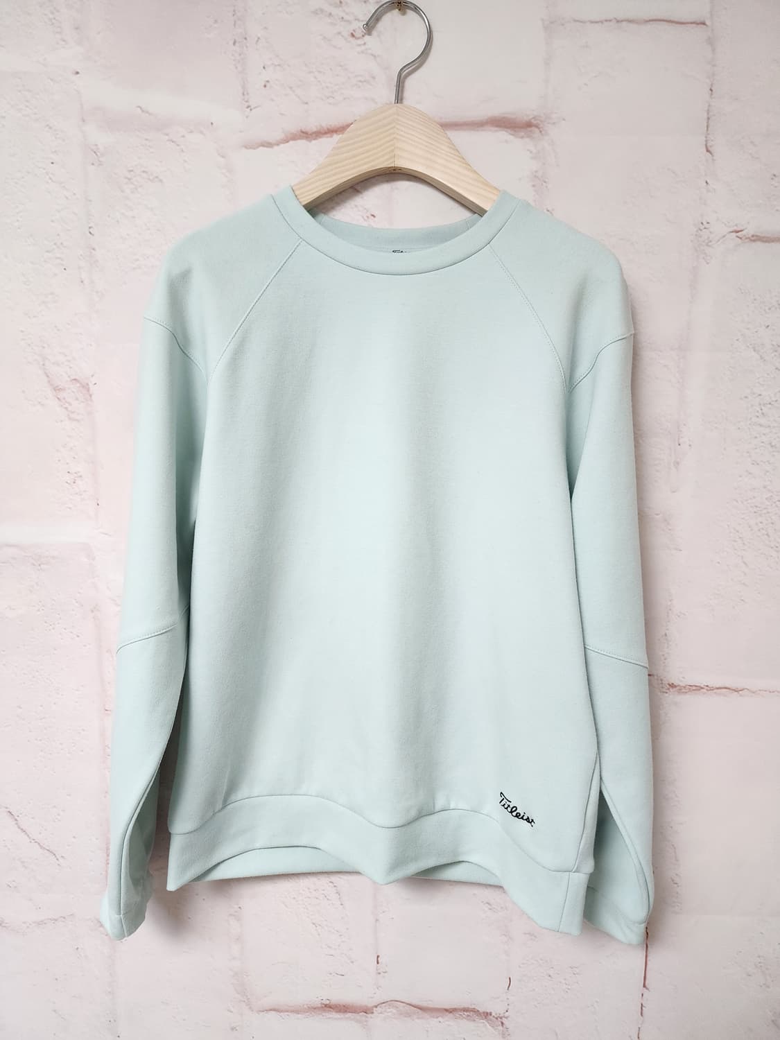 타이틀리스트 민트색 골프 맨투맨 티셔츠 상품이미지1