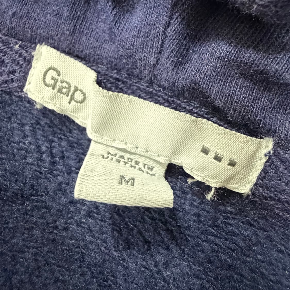 갭 네이비 후드집업 m 상품이미지3