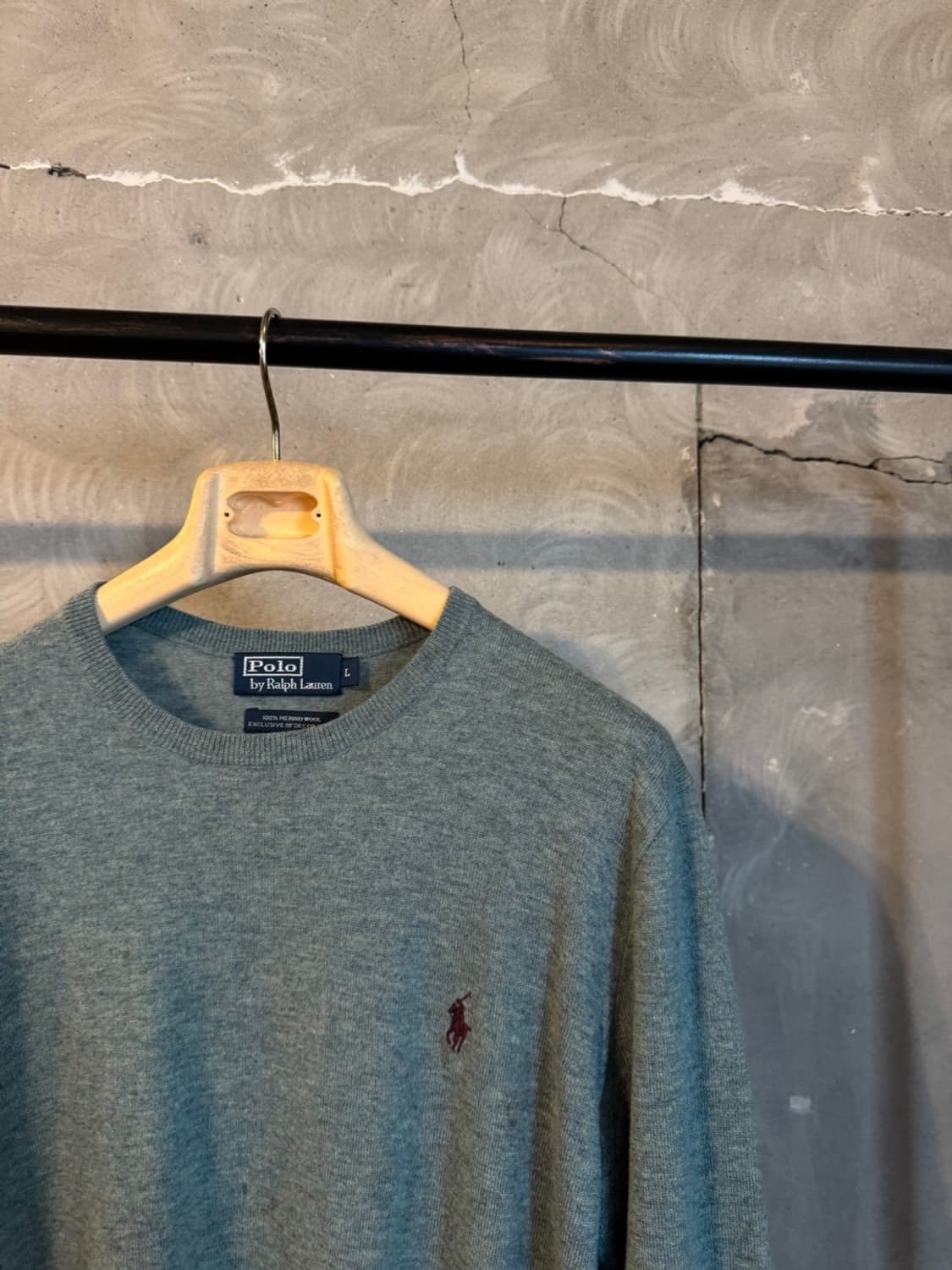 폴로 랄프로렌 메리노울 니트 100 상품이미지3