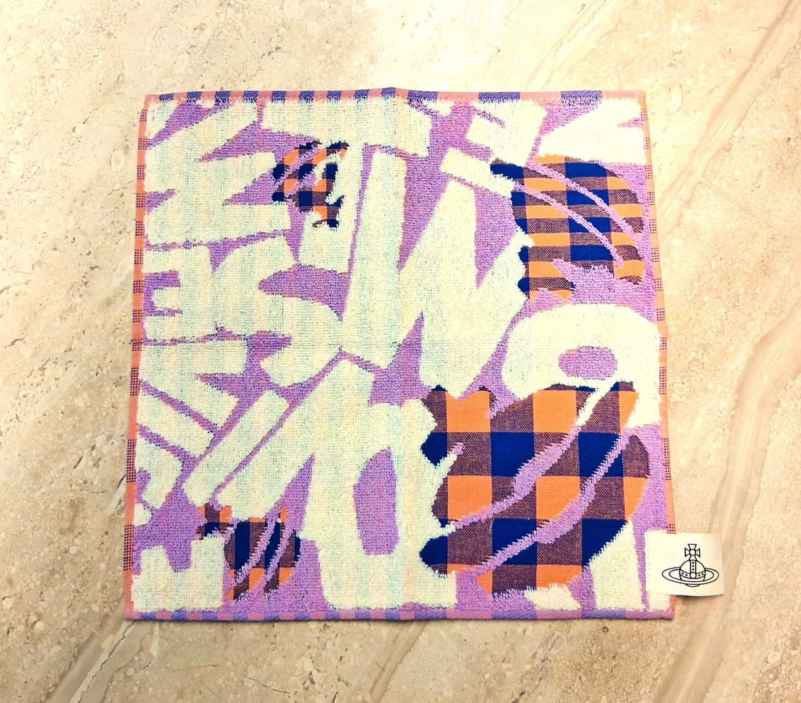 비비안웨스트우드 타올 손수건 27cm (정품) 새상품 상품이미지5