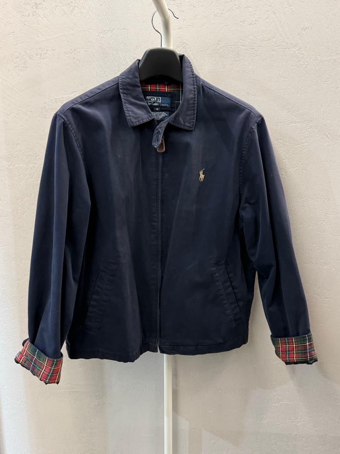 펄로 랄프로렌 블루종 자켓 네이비 M 상품이미지2