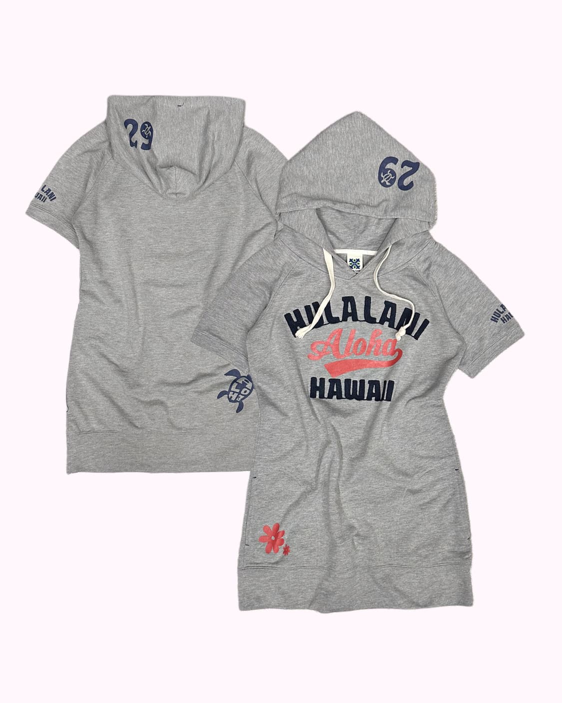 hawaiian logo hood dress 상품이미지1