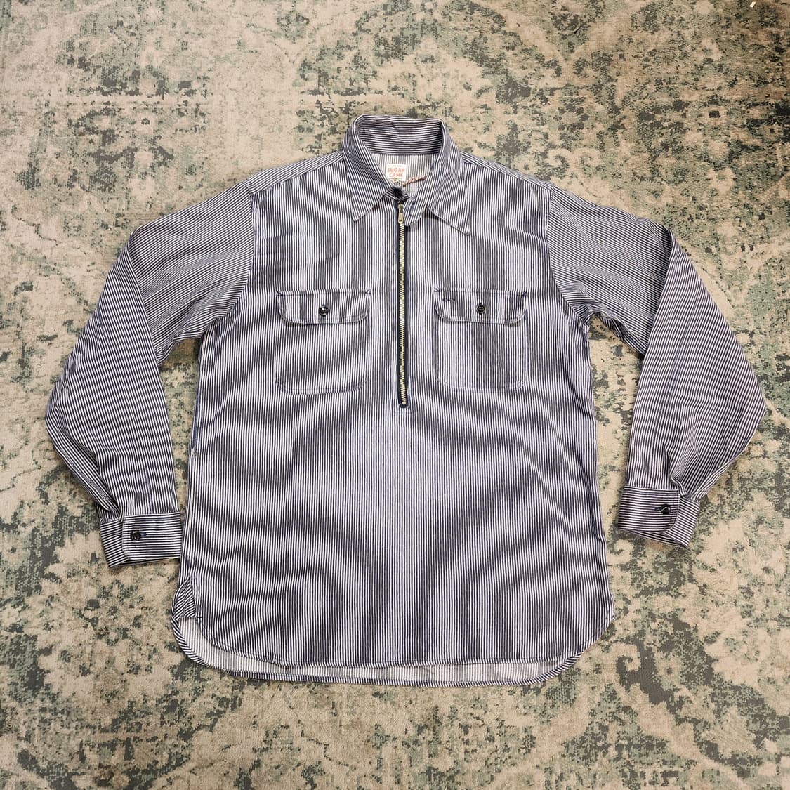 90s 슈기케인 풀오버 워크셔츠 상품이미지1