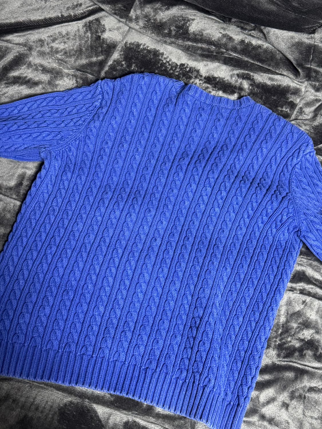 폴로 로렌 랄프로렌 케이블 니트 크루넥 스웨터 상품이미지6