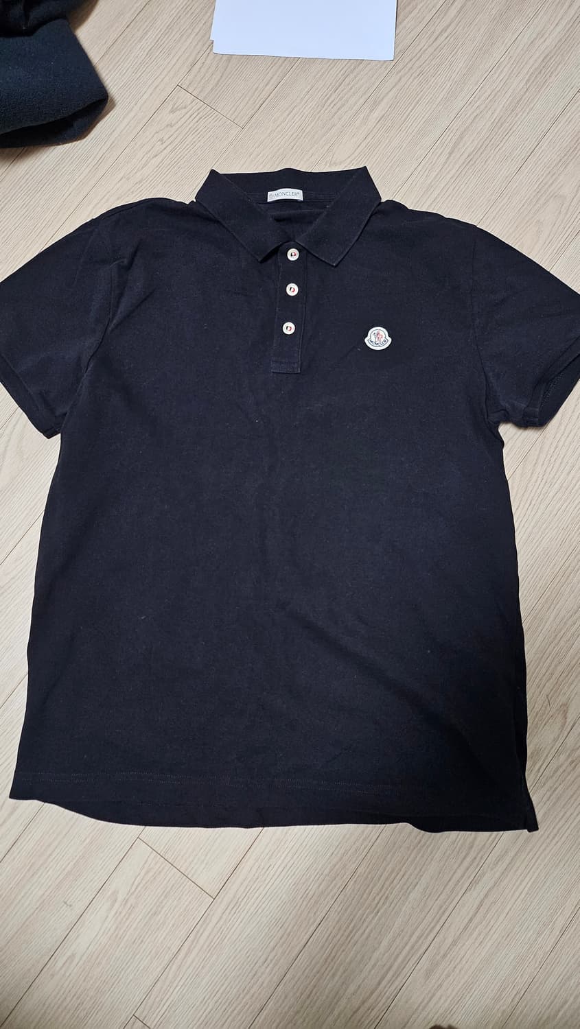 [A] 몽클레어 XL 블랙 티셔츠 상품이미지1