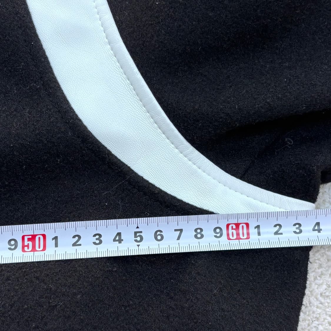 M 비바스튜디오 펠트 울 스타디움 자켓 0324E 상품이미지8