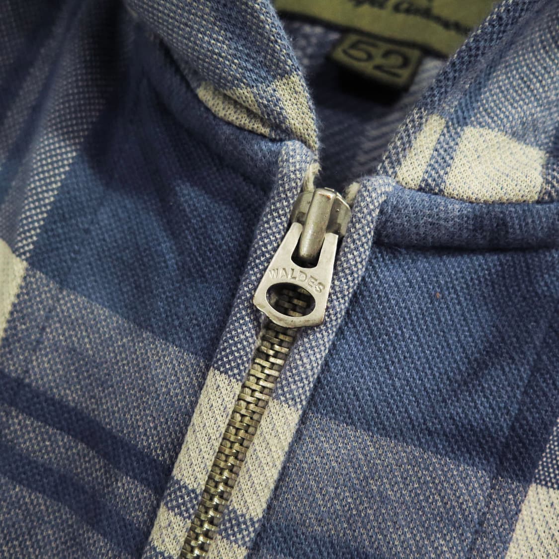 [52] 나이젤카본 페이드 인디고 체크 후드 집업 자켓 상품이미지7