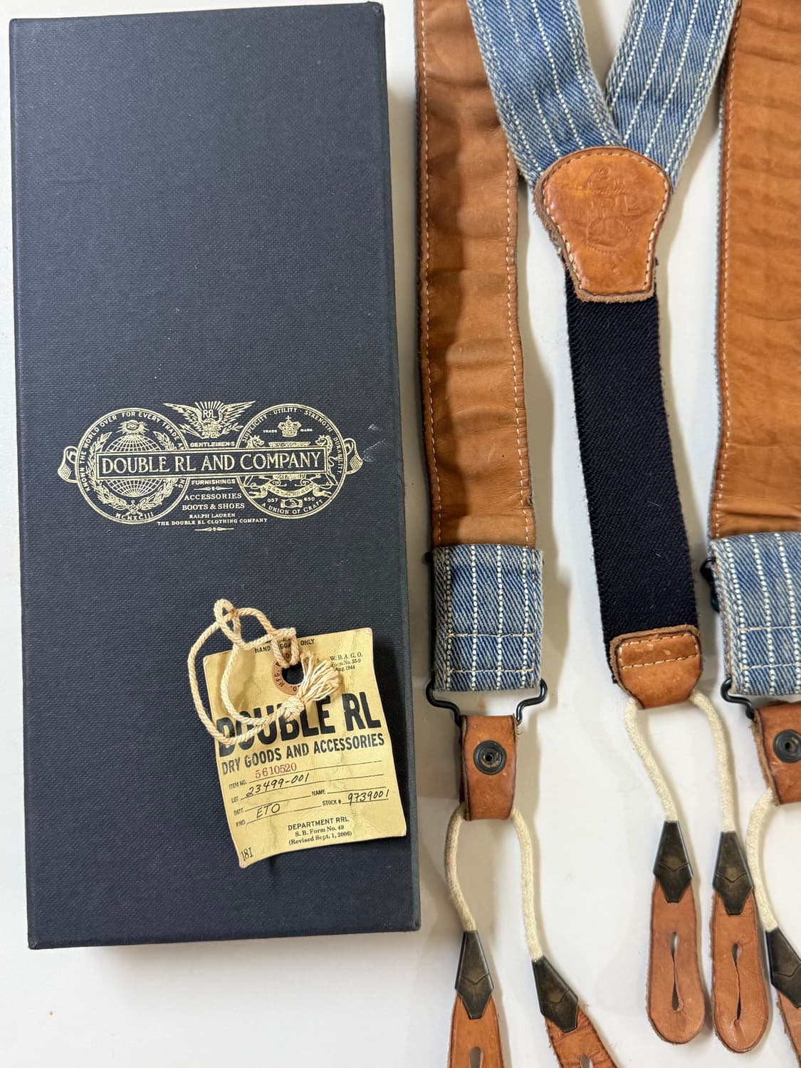 RRL 더블알엘 와바시 서스펜더 상품이미지1