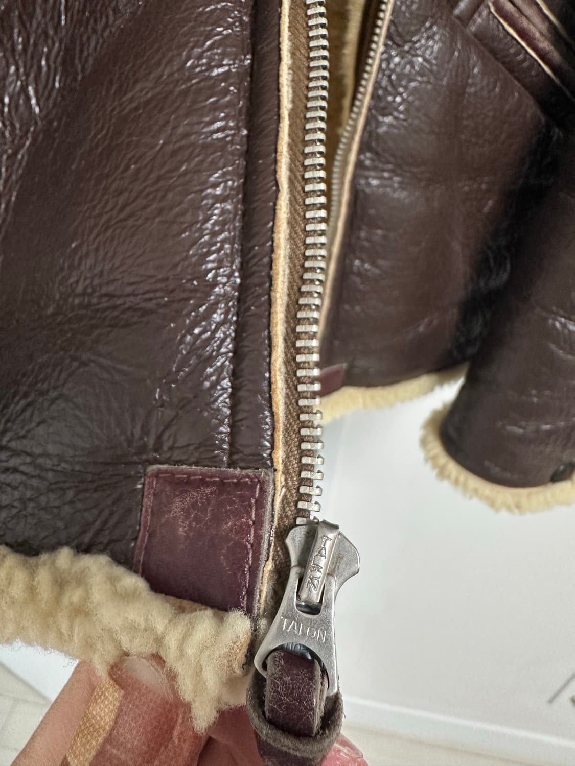 리얼맥코이 B-6 레더 무스탕 40(100) 상품이미지4