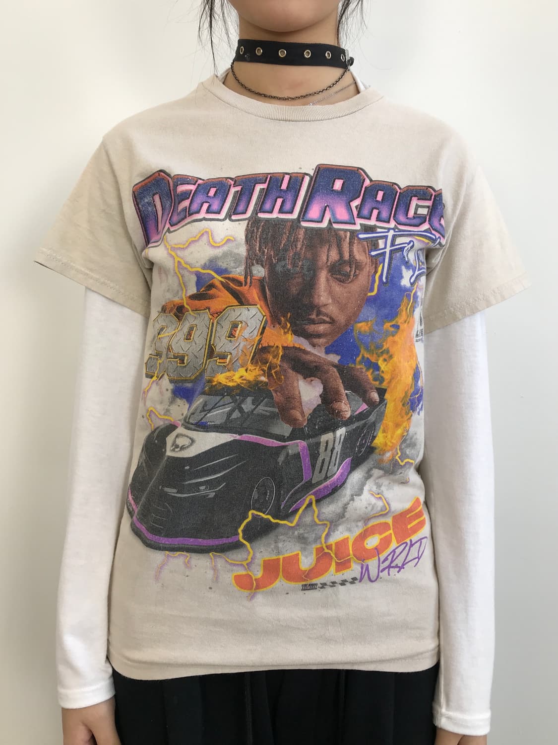 Juice WRLD Death Race Graphic T Shirt 상품이미지2