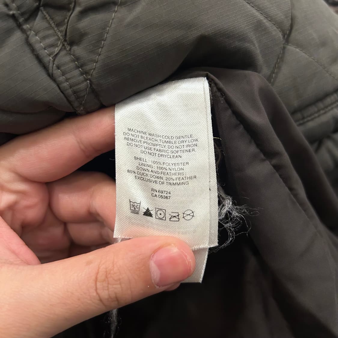 컬럼비아 덕다운 다이아몬트 퀼팅 경량패딩 상품이미지4