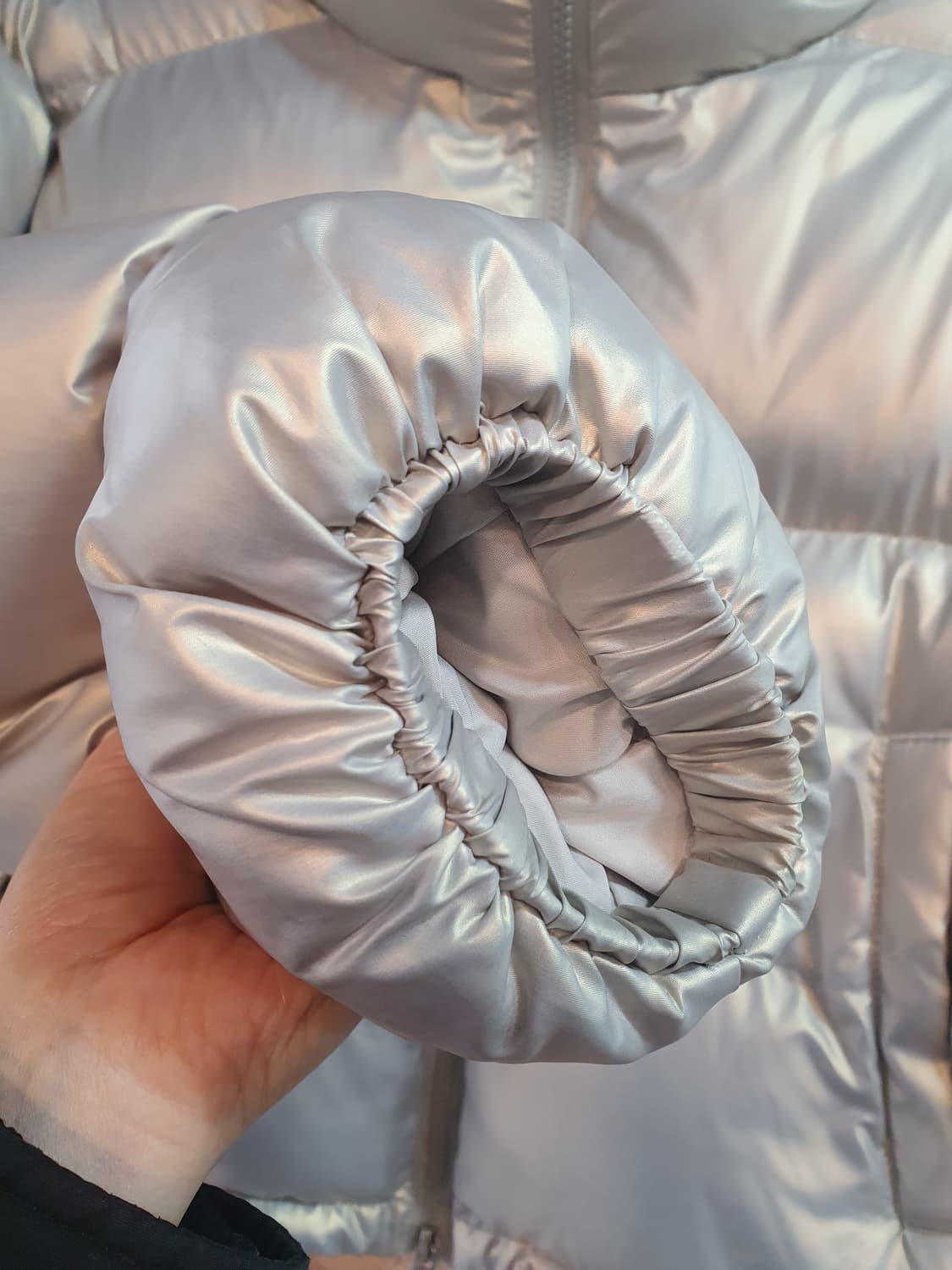 Magenta Studio 실버 숏패딩 상품이미지3