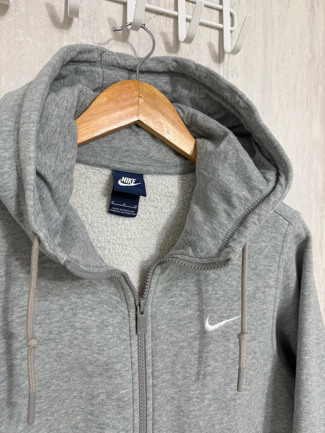 남성 95 / 나이키 후드 집업 그레이 상품이미지3