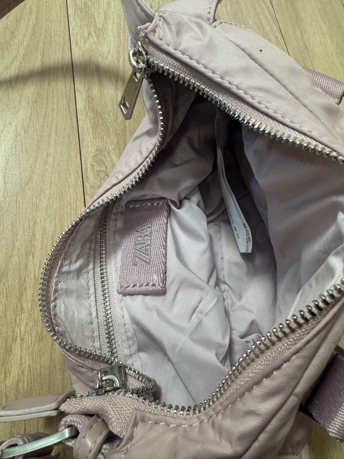 자라 핑크포켓가방 상품이미지3