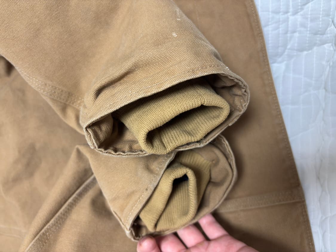 칼하트 빈티지 디트로이트 자켓 후리스 안감 J164 카멜 CML L 상품이미지7