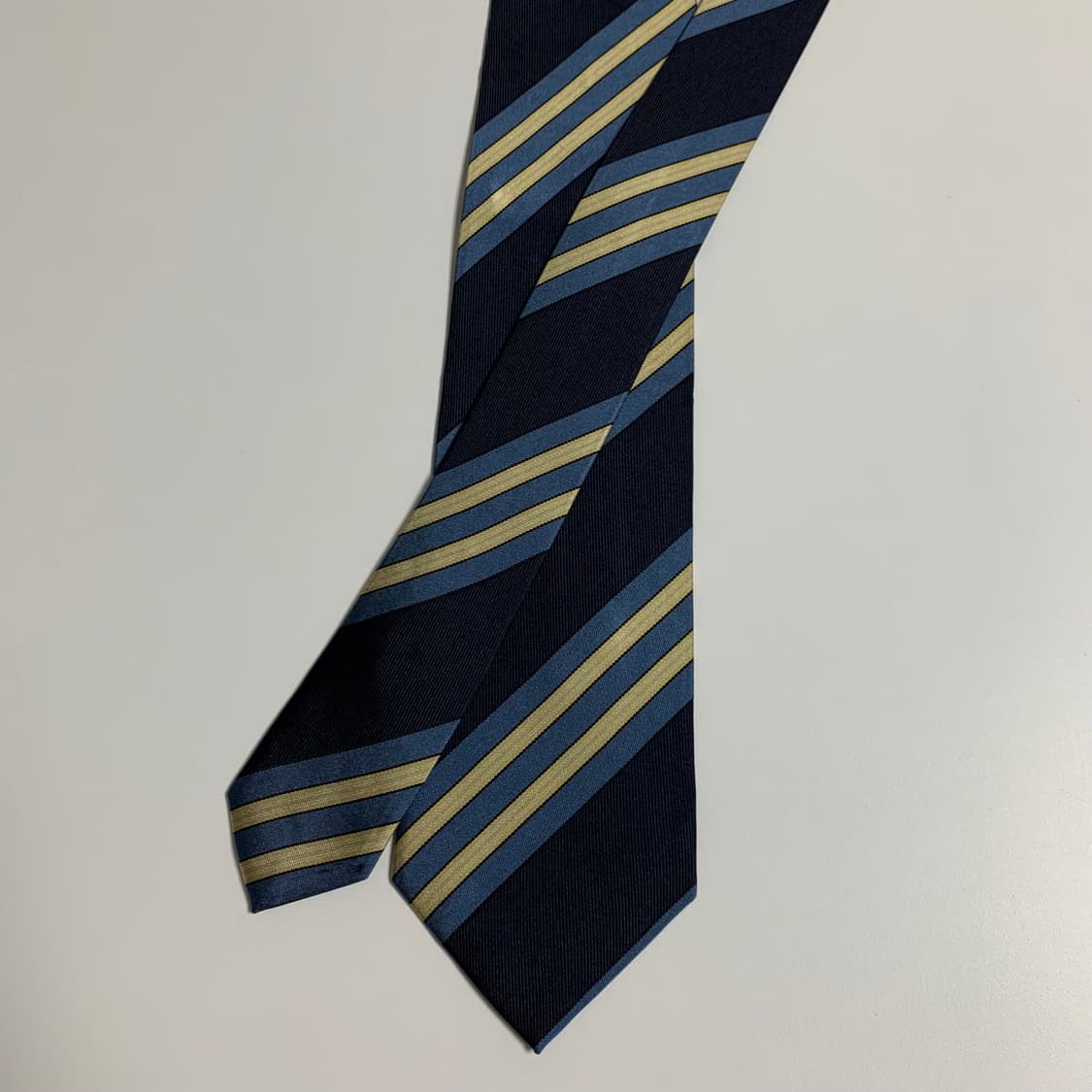 빔즈에프 스트라이프 명품넥타이 100실크 클래식룩 코디 A+등급 상품이미지3