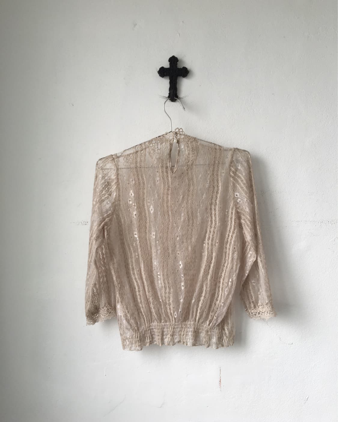 Lace see throngh blouse 상품이미지3