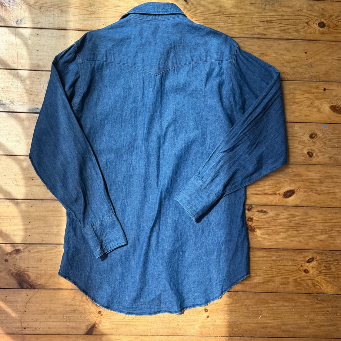 랭글러 웨스턴 데님셔츠 상품이미지2