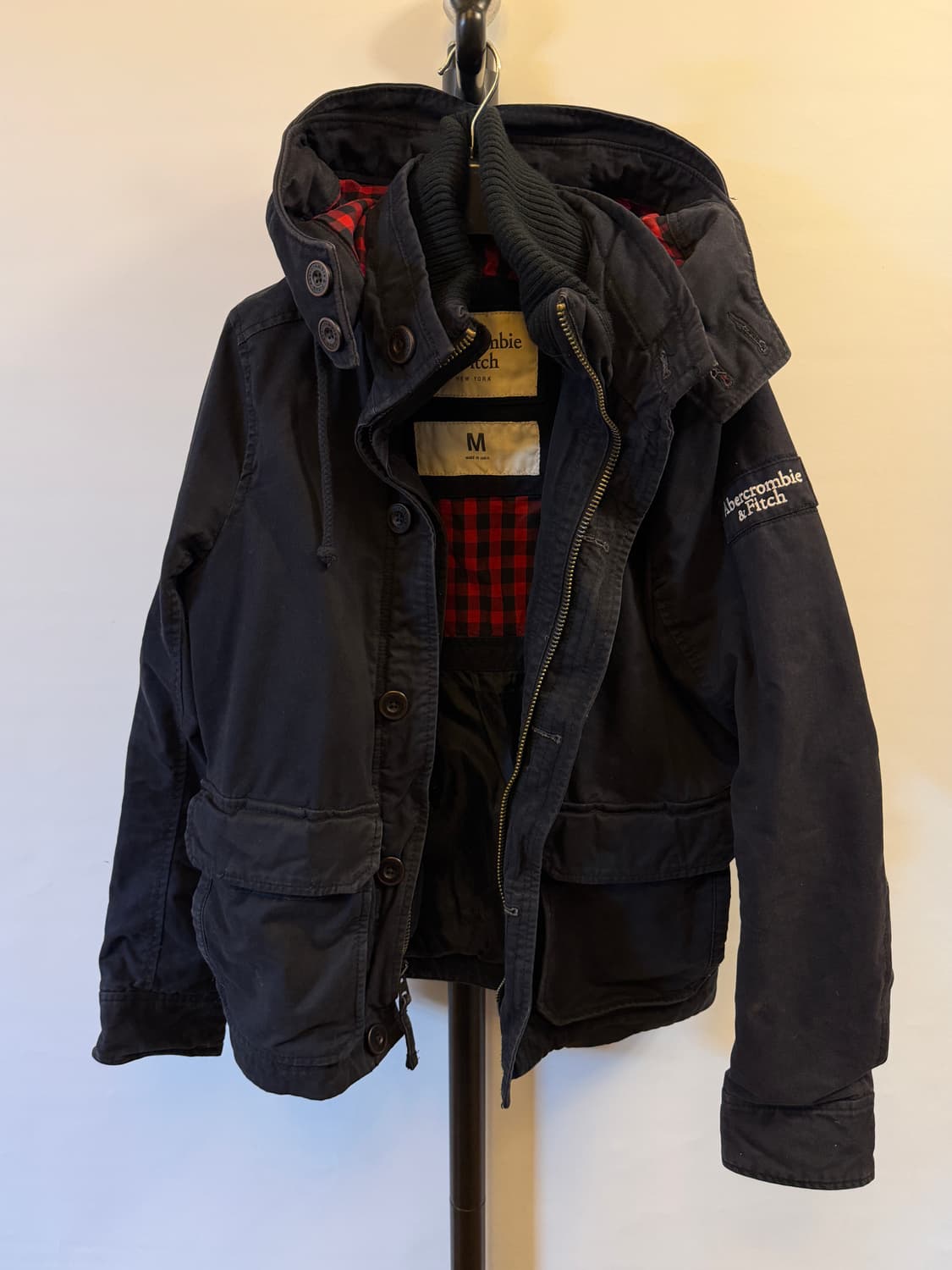 아베크롬비 슬림핏 후드야상자켓 상품이미지2