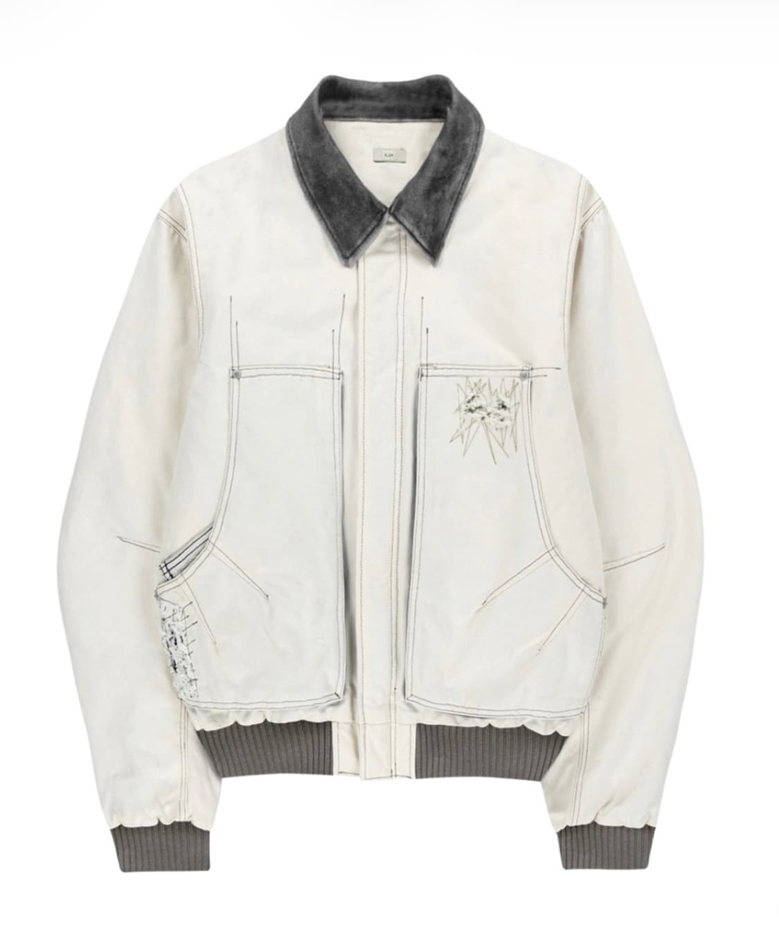 엑슬림 ep8 04 자켓 아이보리 상품이미지1