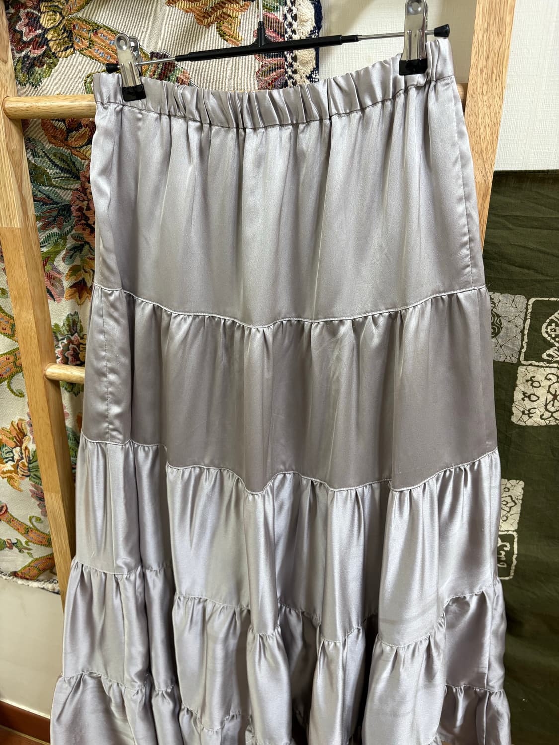 merry jenny 모리 페어리 은빛 롱 스커트 상품이미지6