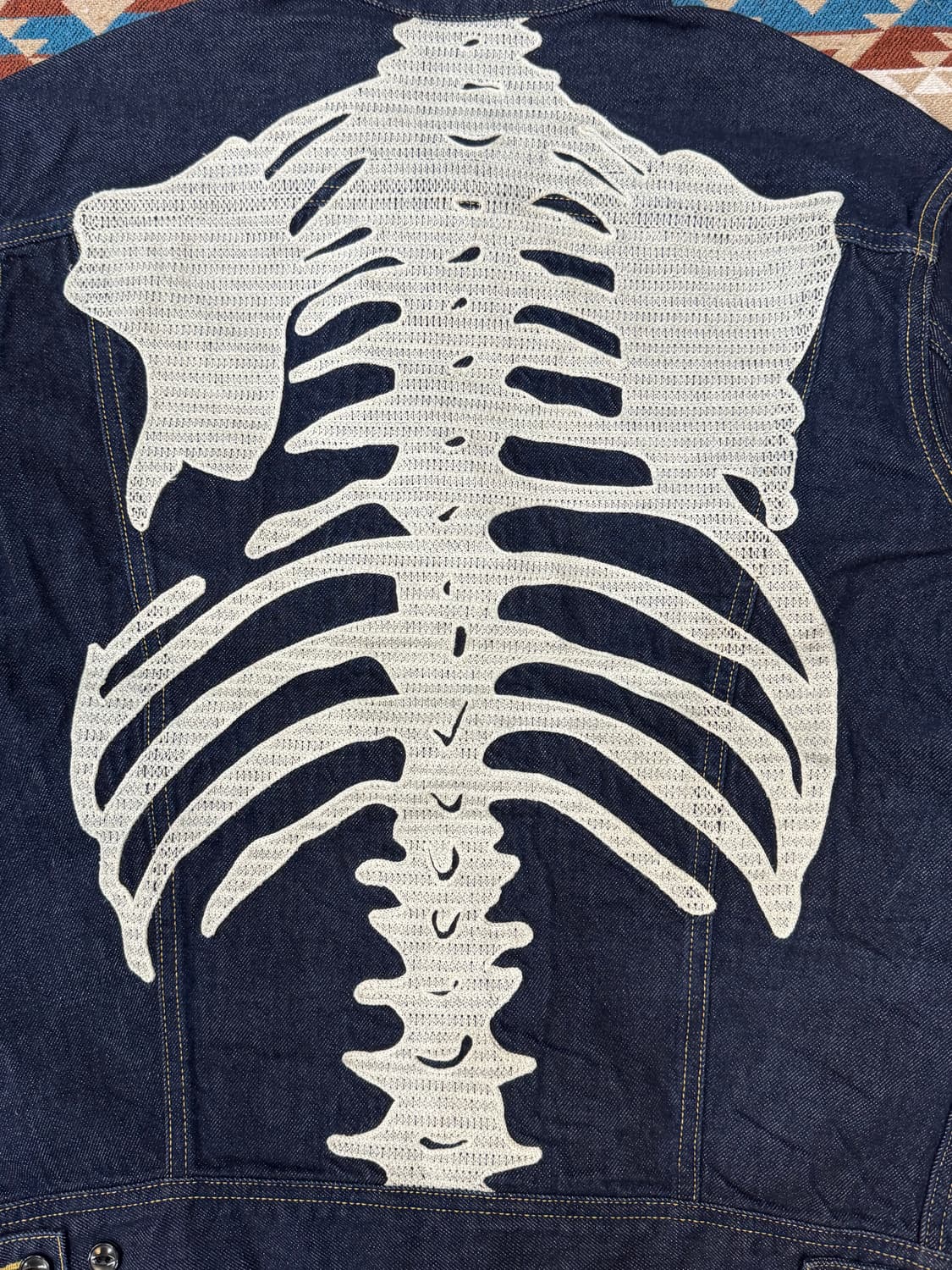 [44][M] 캐피탈 11.5온즈 데님 멕시칸 턱시도 웨스터너 본 자켓  상품이미지2