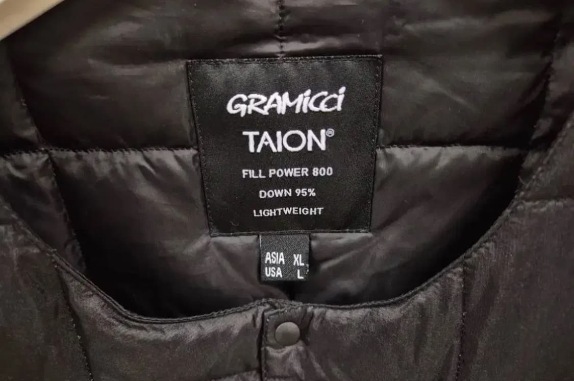 GRAMICCI 그라미치 블랙 패딩 자켓 (XL,새상품) 상품이미지2