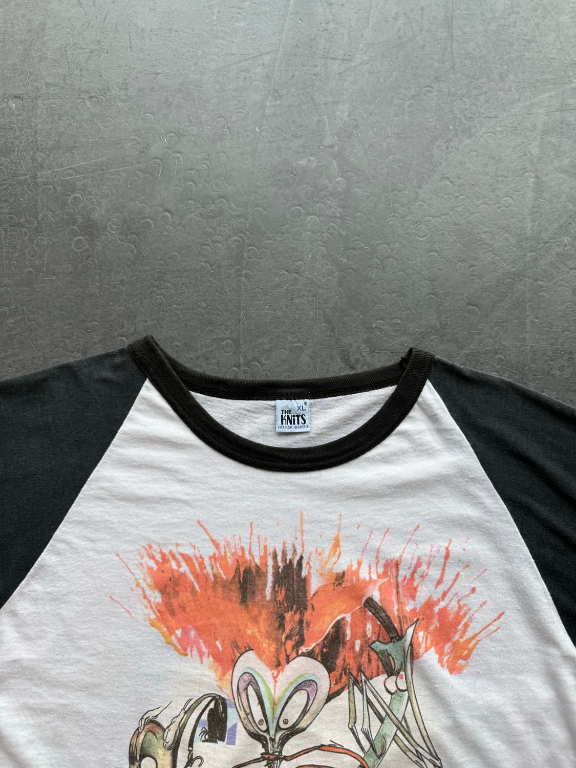 핑크 플로이드 1982‘s 7부 래글런 빈티지 티셔츠 상품이미지5