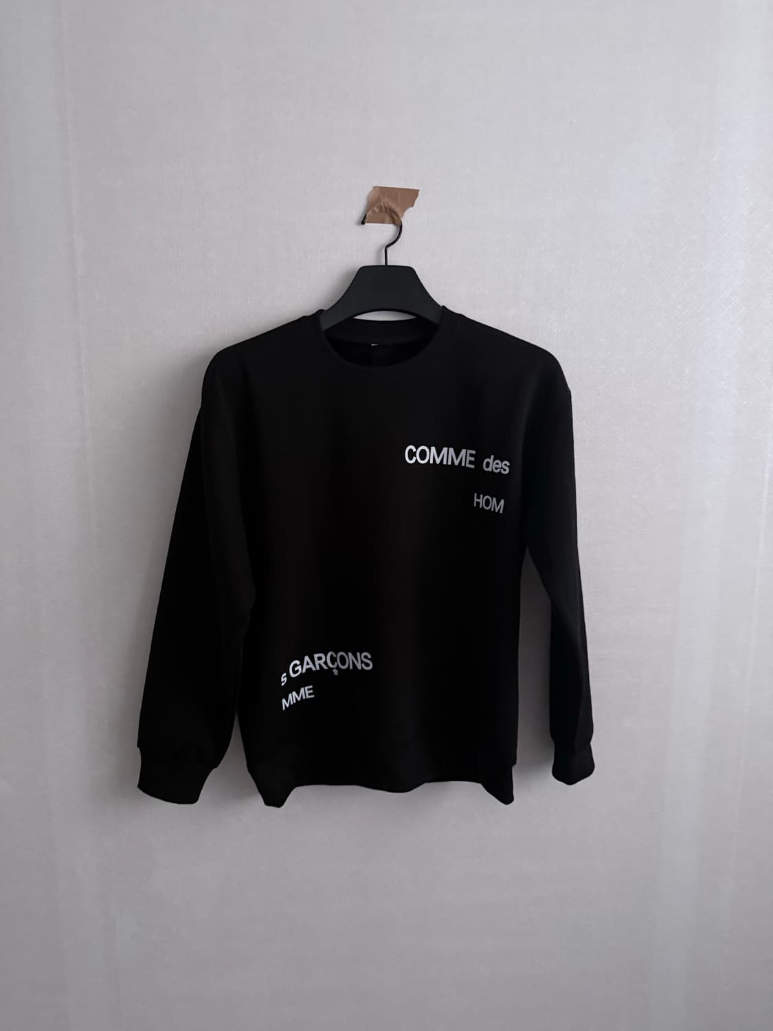 꼼데가르송 옴므 샘플 맨투맨 상품이미지1