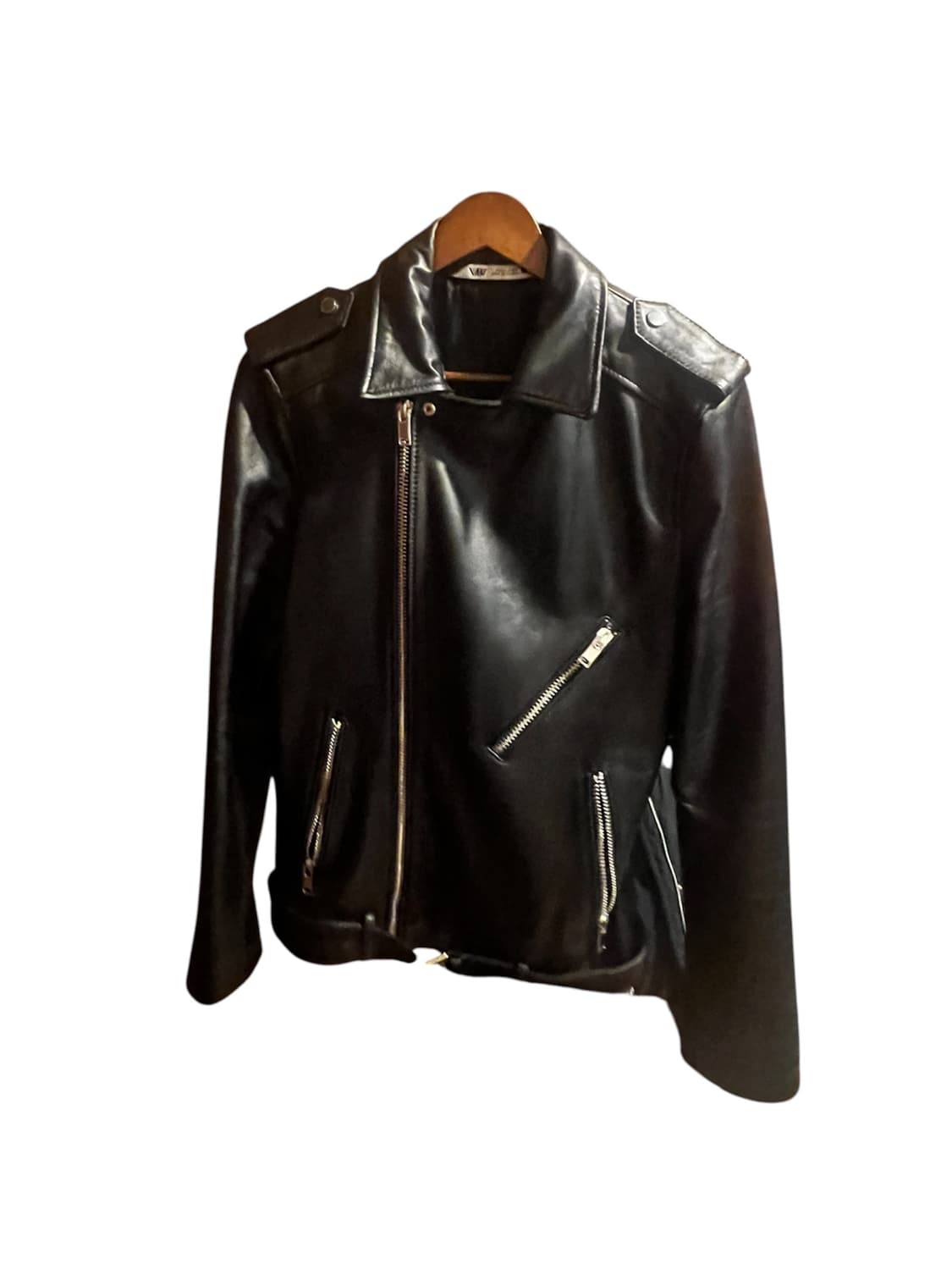 Zara 양가죽 라이더 자켓 상품이미지1