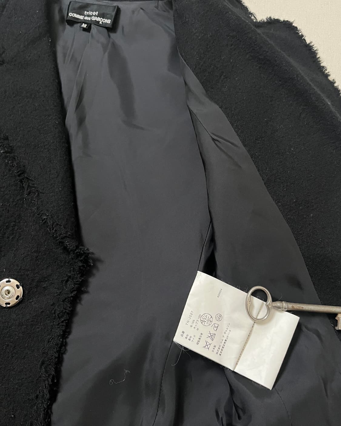 꼼데가르송 컷오프 자켓 comme des garcons 러프 상품이미지10