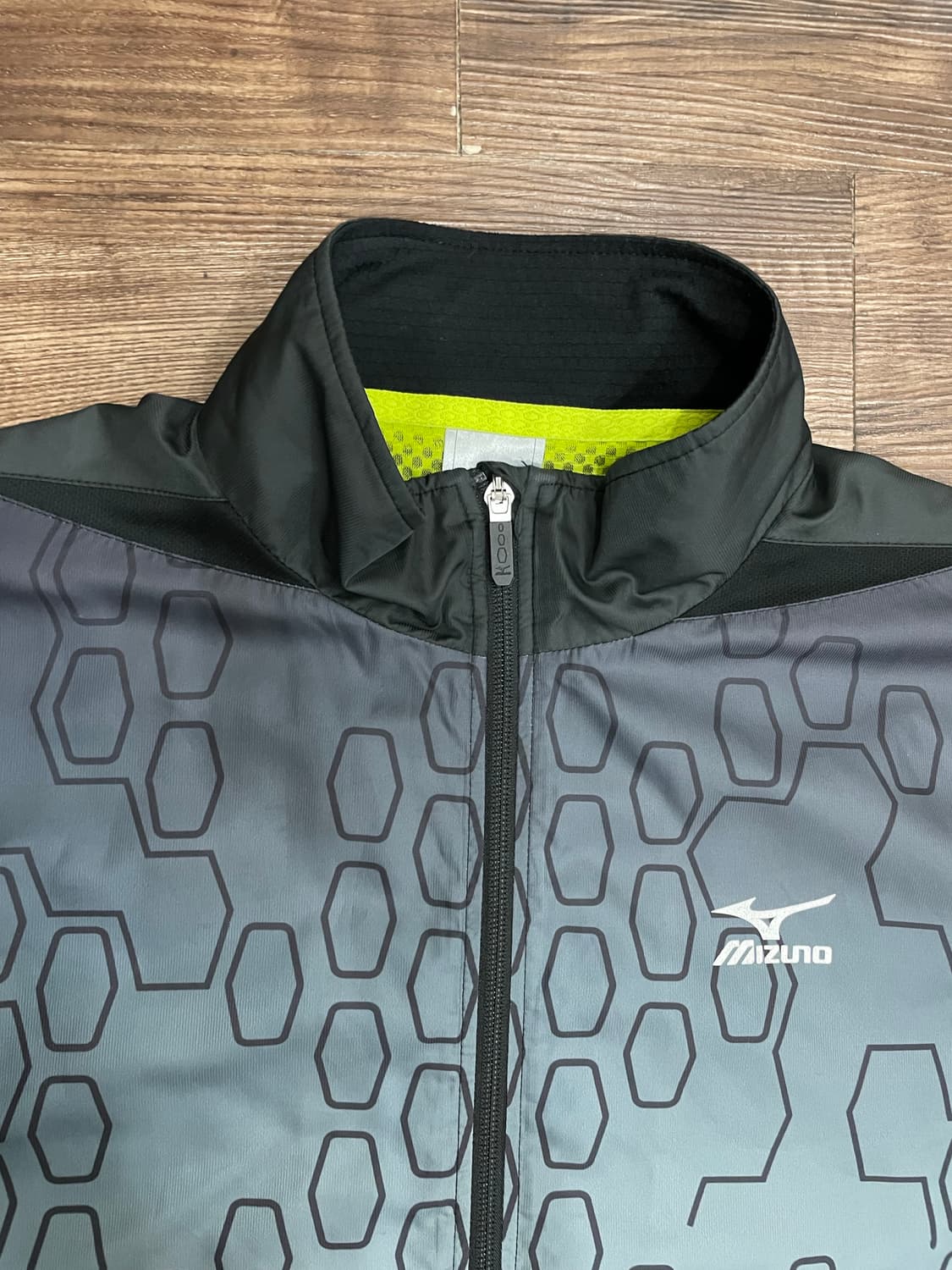 미즈노 MIZUNO 윈드브레이커 바람막이 블랙 상품이미지3
