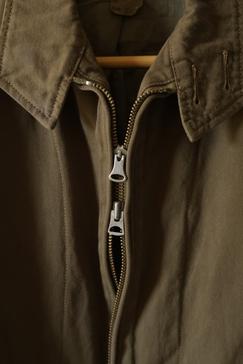 피그벨 (waldes Two Way zip) 헤링턴 스윙탑 자켓 36 
 상품이미지3