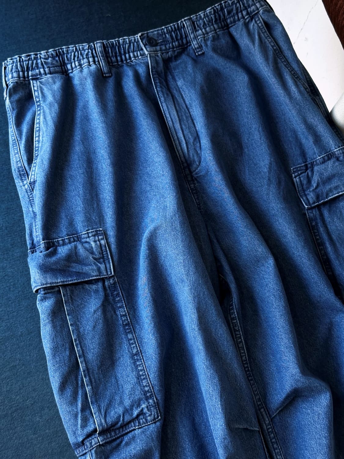 Utility design denim cargo pants 상품이미지7