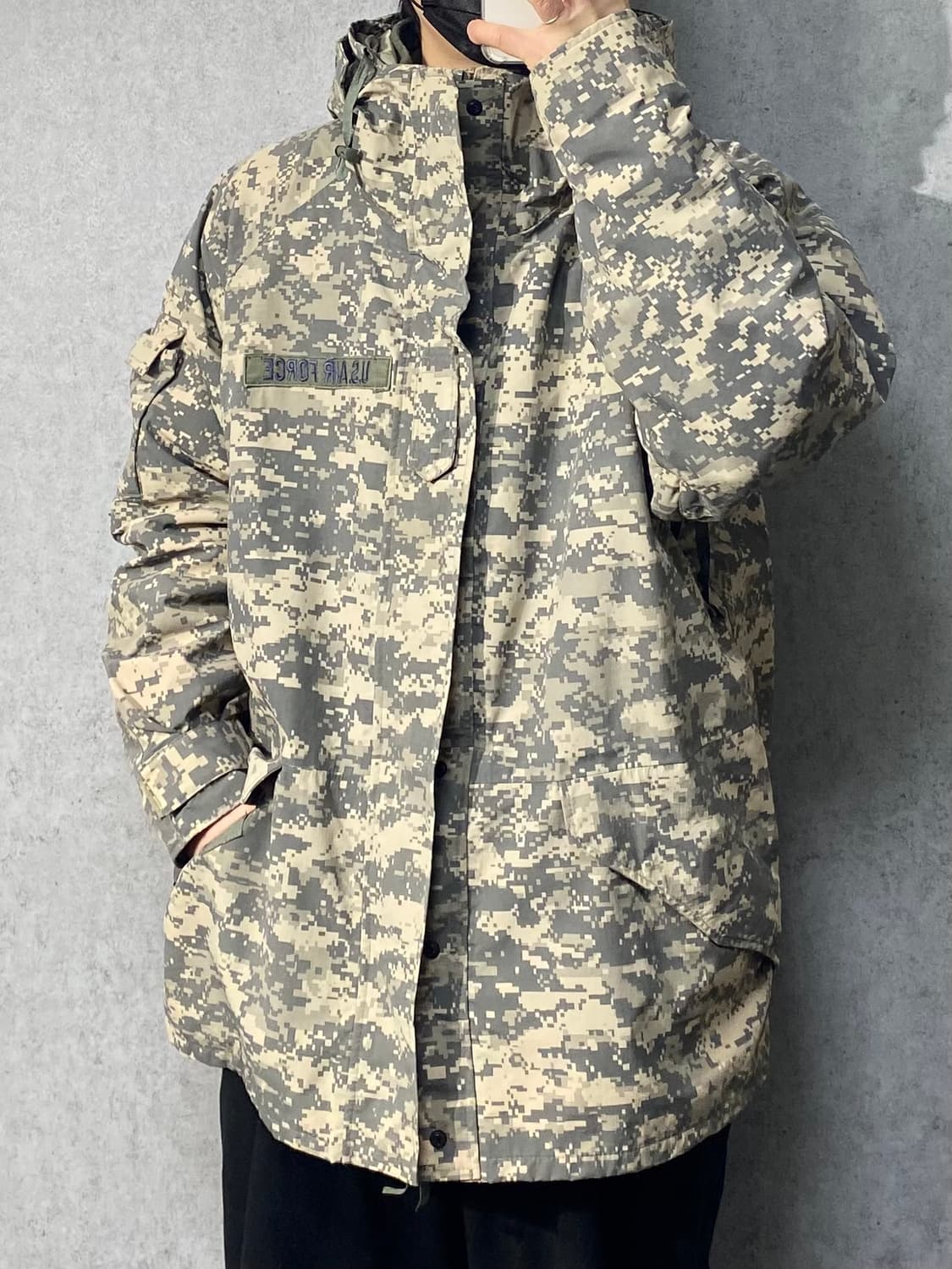 [XL] U.S.AIR FORCE 미군 ECWCS 디지털카모 파카 상품이미지8