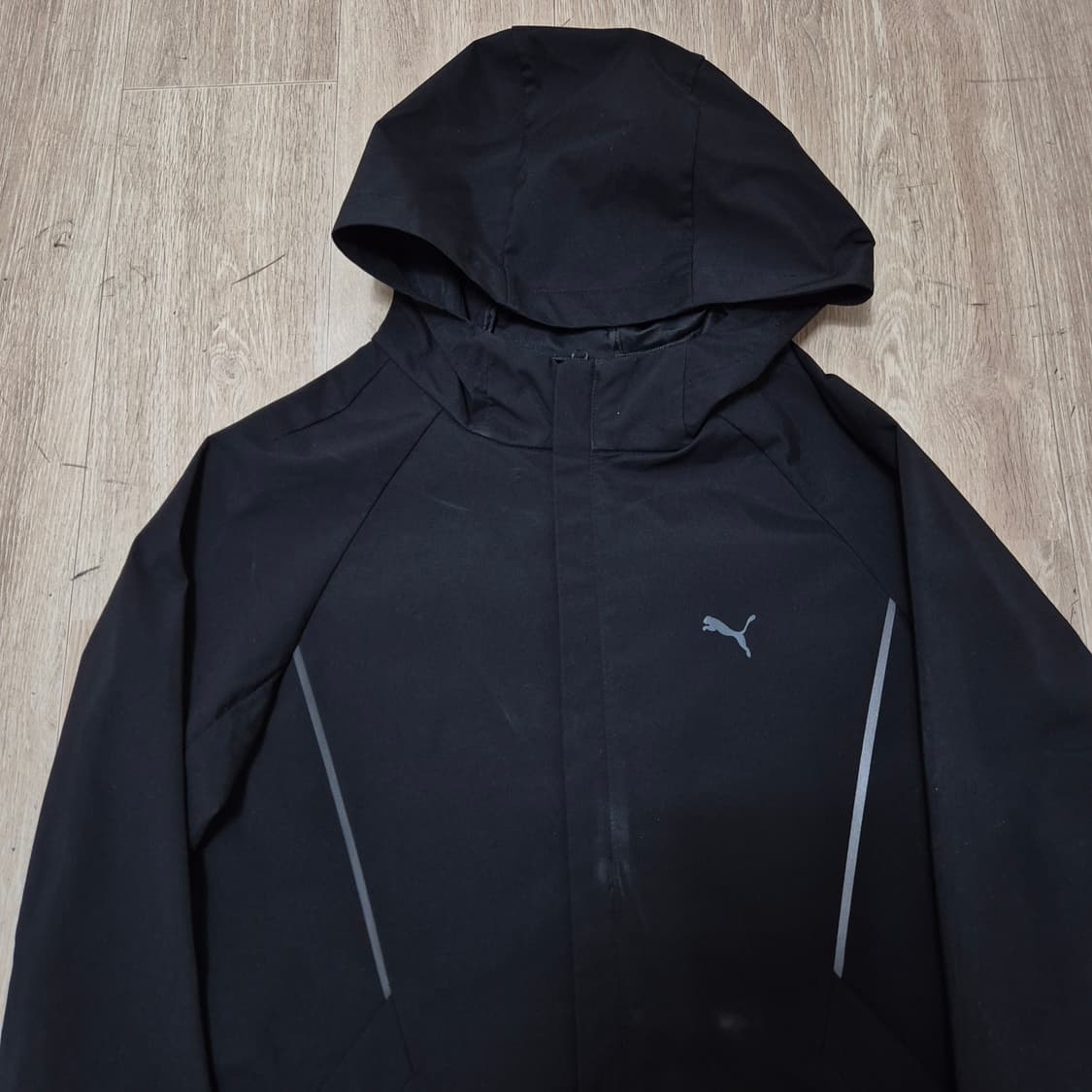 푸마 리핑캣 로고 바람막이 후드자켓 S(90) 상품이미지2