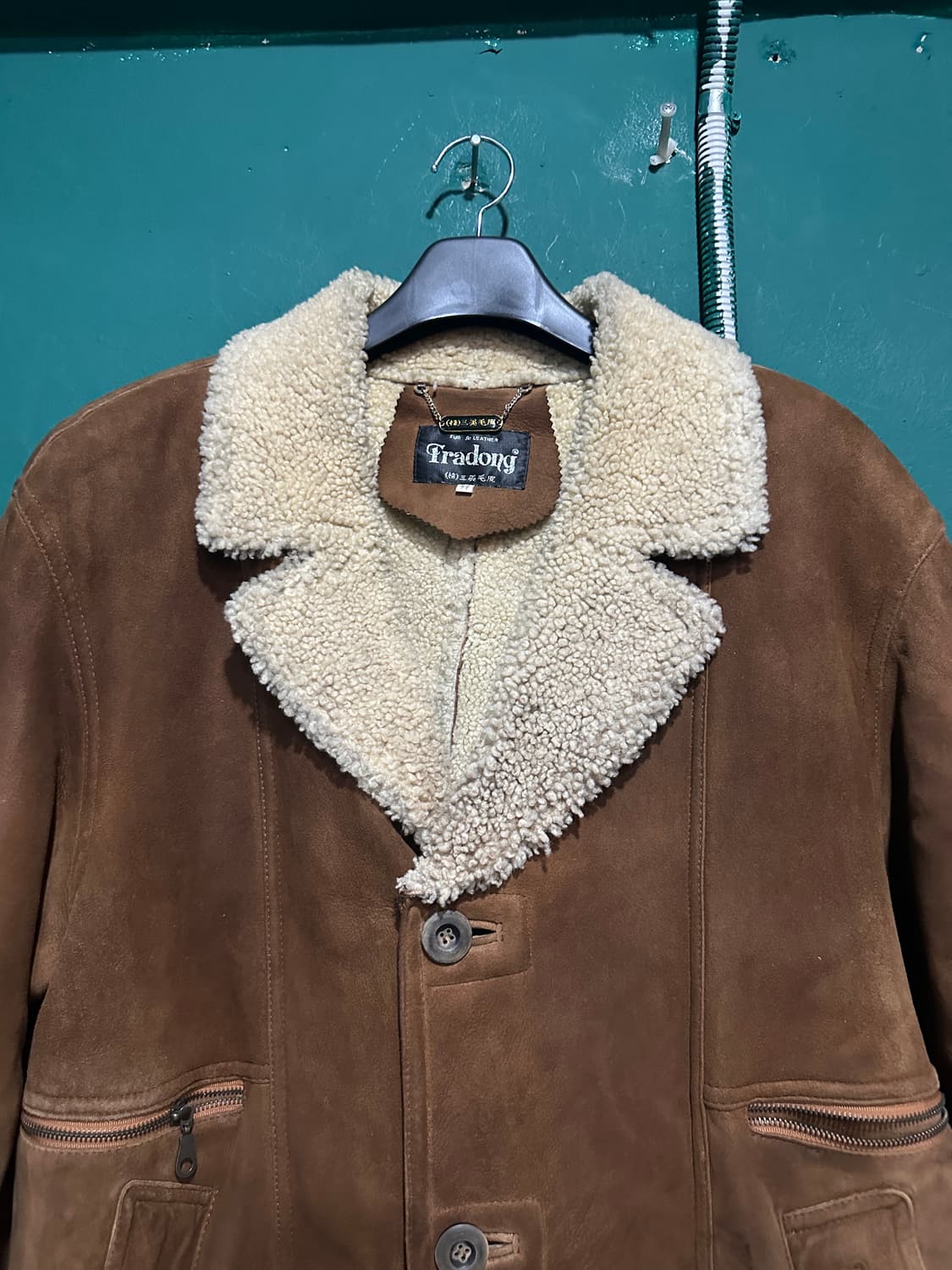 양가죽 무통 무스탕 105사이즈 상품이미지2