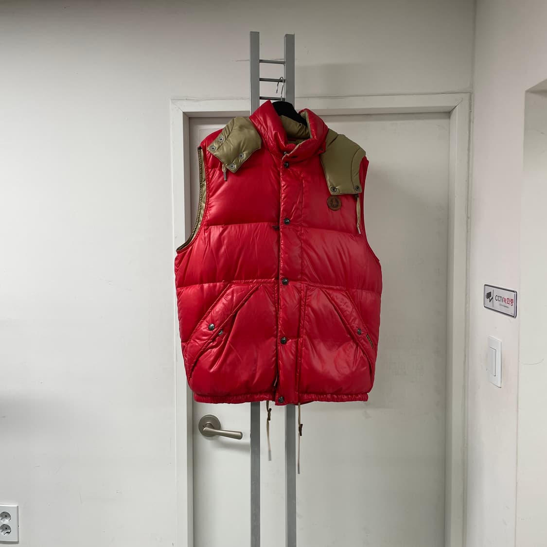 폴로 랄프로렌 패딩 조끼 레드 XL 상품이미지1