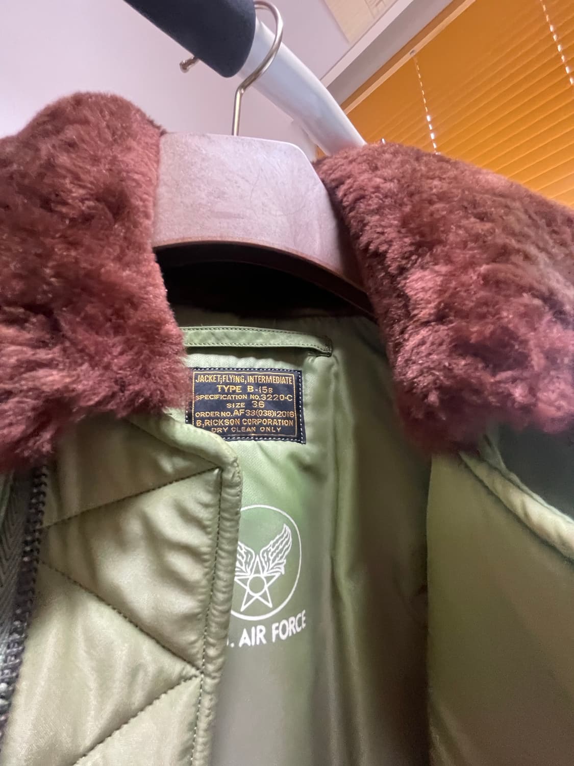 버즈릭슨 b15 플라이트자켓 상품이미지3