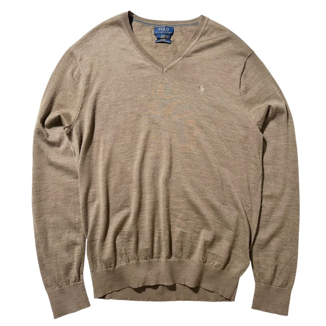 폴로 랄프로렌 워셔블 메리노울 V넥 니트 상품이미지1