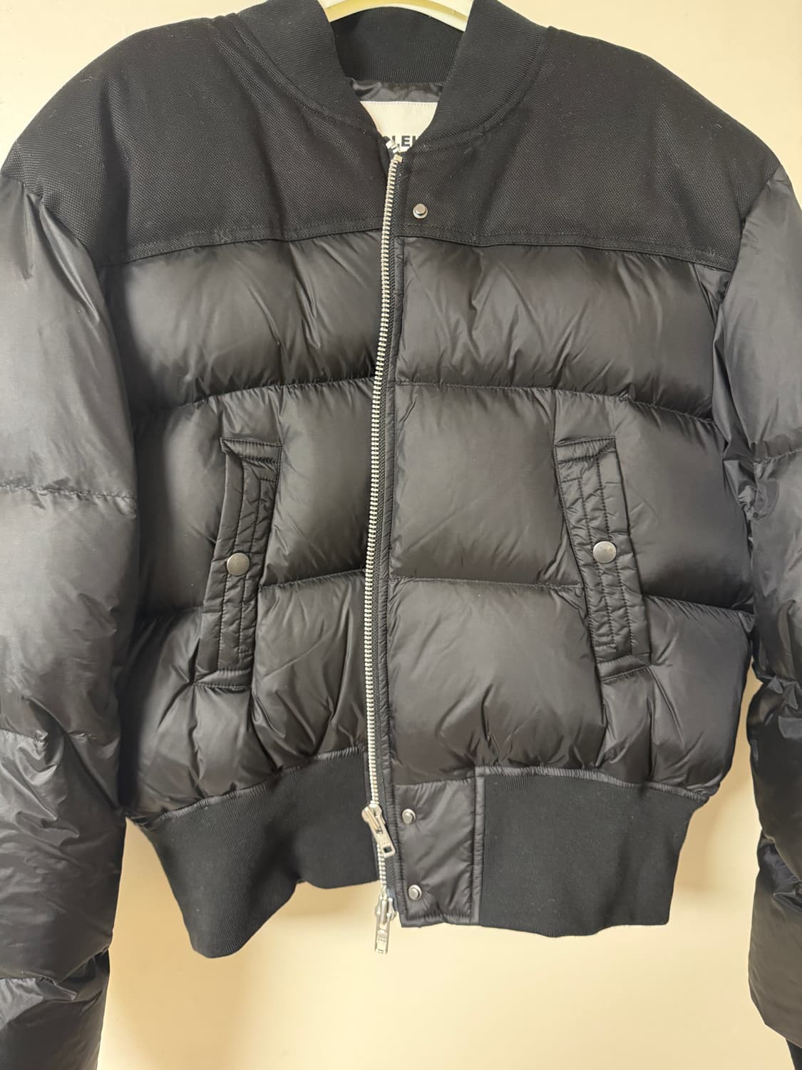 알렌느 크롭 덕 다운 봄버 자켓 1 상품이미지2