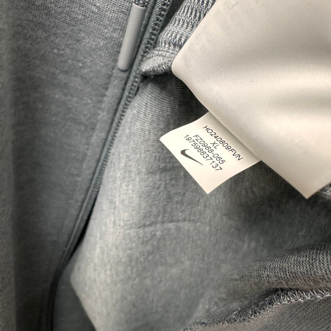 NIKE 나이키 드라이핏 후드 집업 그레이 XL사이즈 J36 상품이미지10