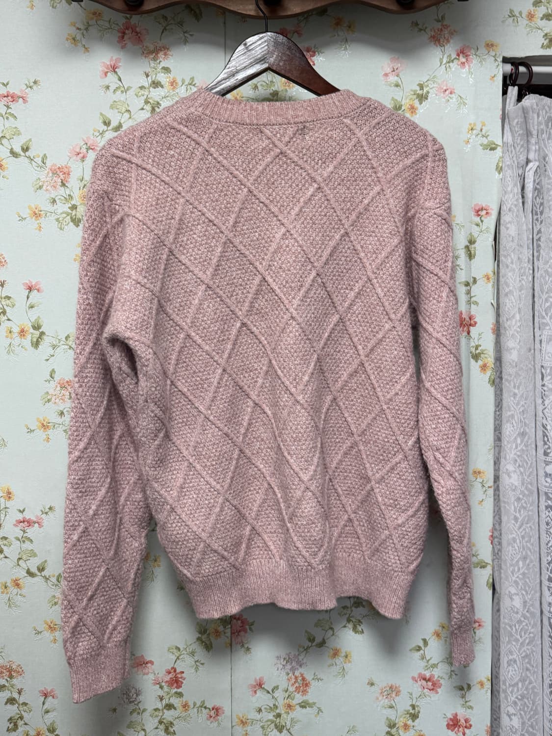 빈티지 핑크 니트 상품이미지2