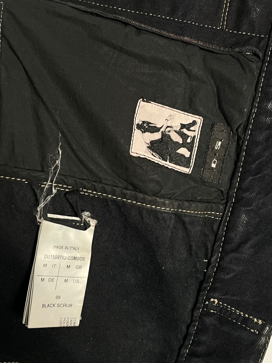 15ss 릭오웬스 다크쉐도우 레더포켓 코팅자켓 (on.74) 상품이미지10