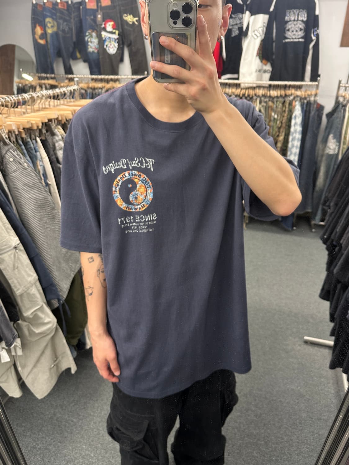 4L) T&C SURF DESIGNS 일본 빈티지 반팔 티셔츠 상품이미지6