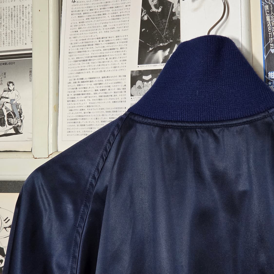 90s 데상트 JPN 네이비 블루종 자켓 상품이미지6