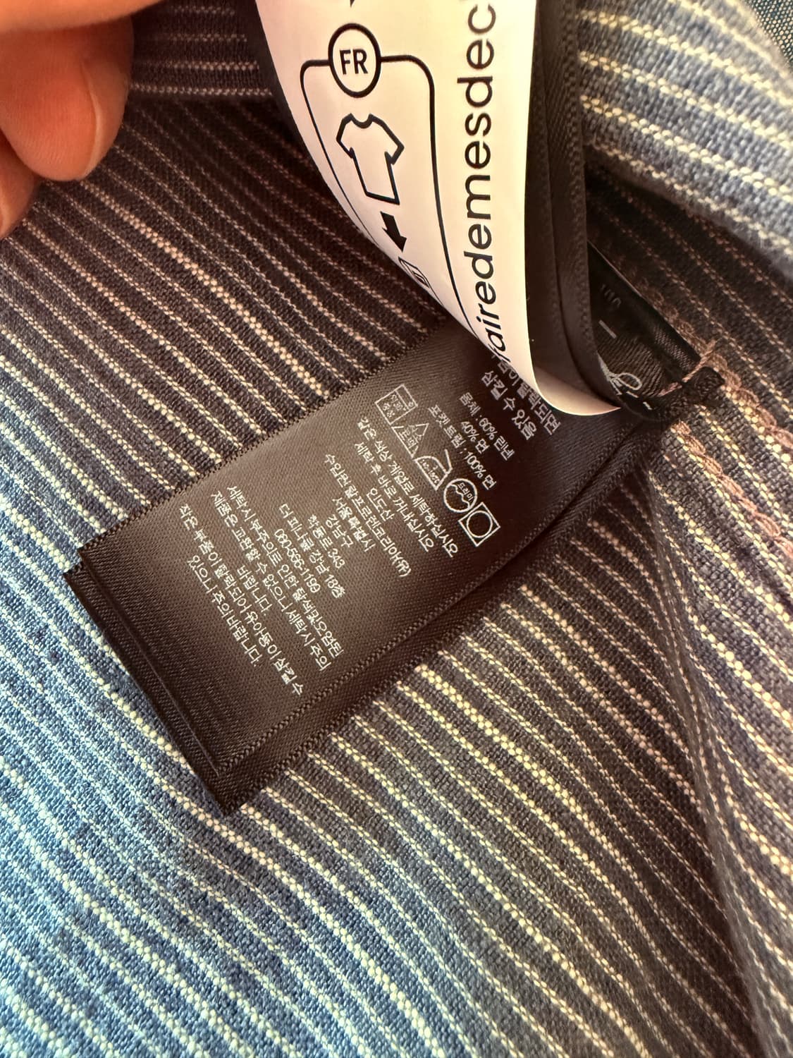 rrl 더블알엘 코튼 리넨 스트라이프 자켓 M 상품이미지6